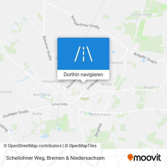 Schellohner Weg Karte