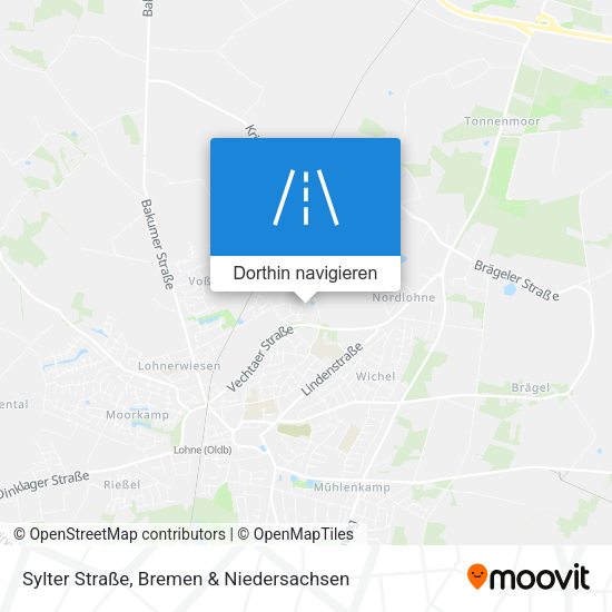Sylter Straße Karte