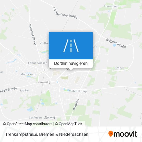 Trenkampstraße Karte