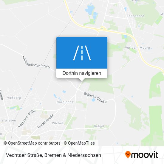 Vechtaer Straße Karte