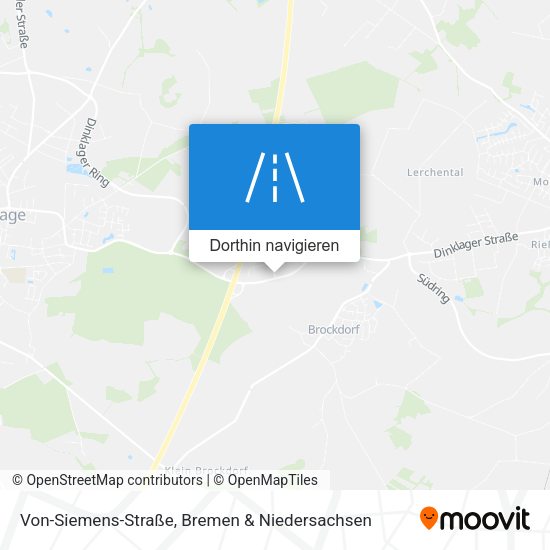 Von-Siemens-Straße Karte