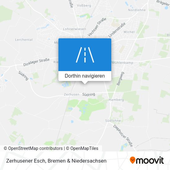 Zerhusener Esch Karte
