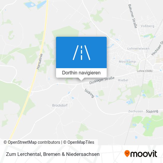 Zum Lerchental Karte