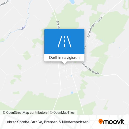 Lehrer-Sprehe-Straße Karte