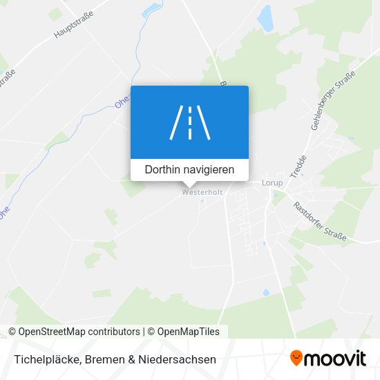 Tichelpläcke Karte