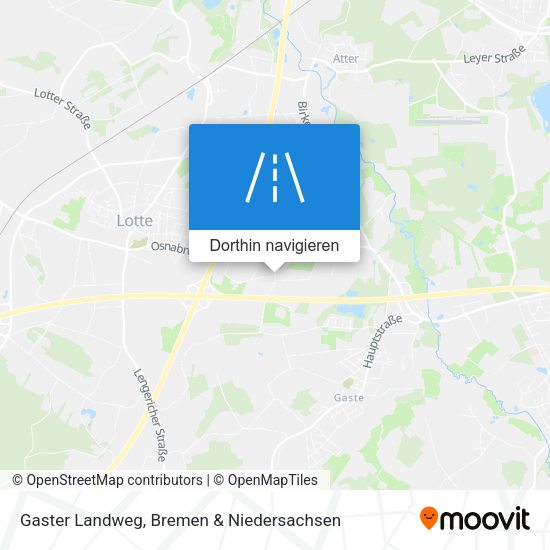 Gaster Landweg Karte