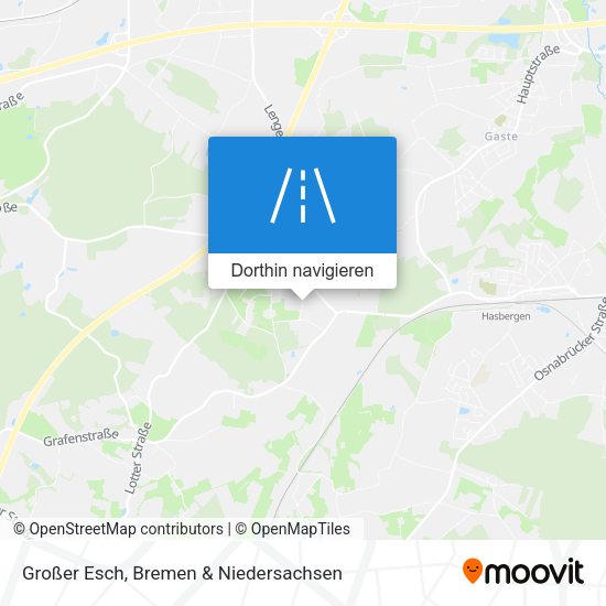 Großer Esch Karte