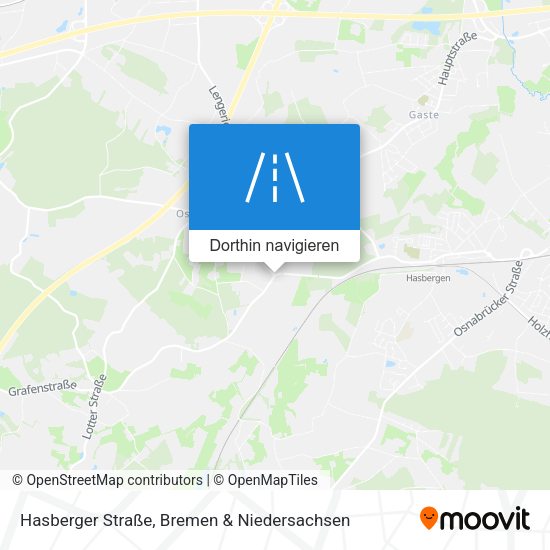 Hasberger Straße Karte