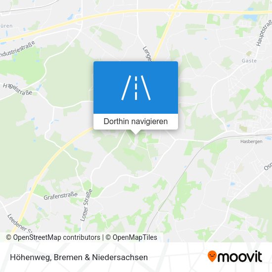 Höhenweg Karte