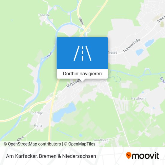 Am Karfacker Karte