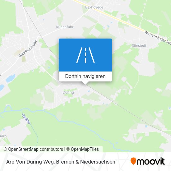 Arp-Von-Düring-Weg Karte