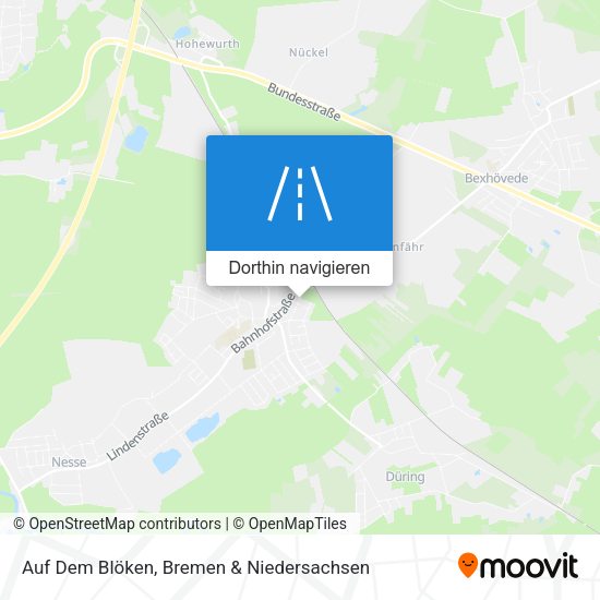 Auf Dem Blöken Karte