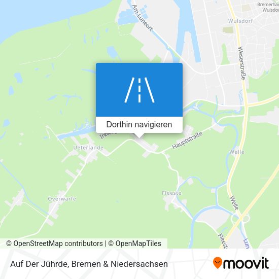 Auf Der Jührde Karte