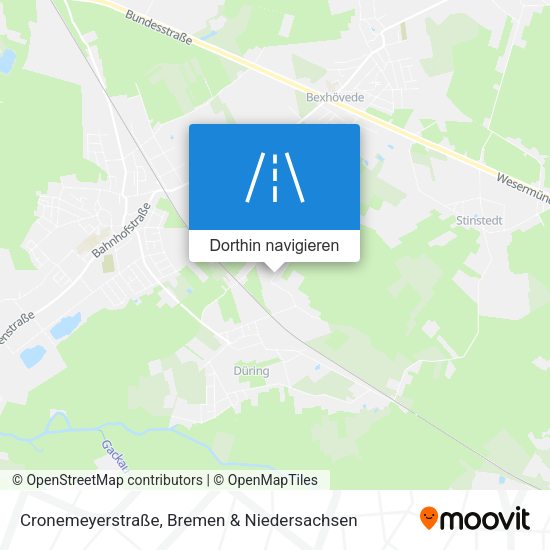 Cronemeyerstraße Karte