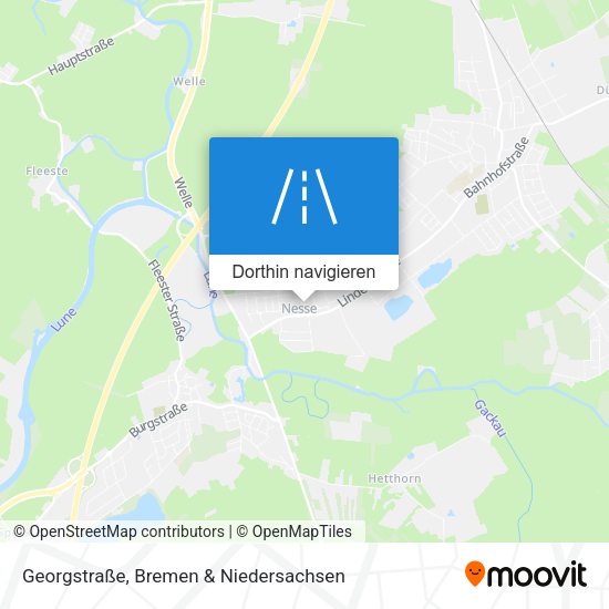 Georgstraße Karte