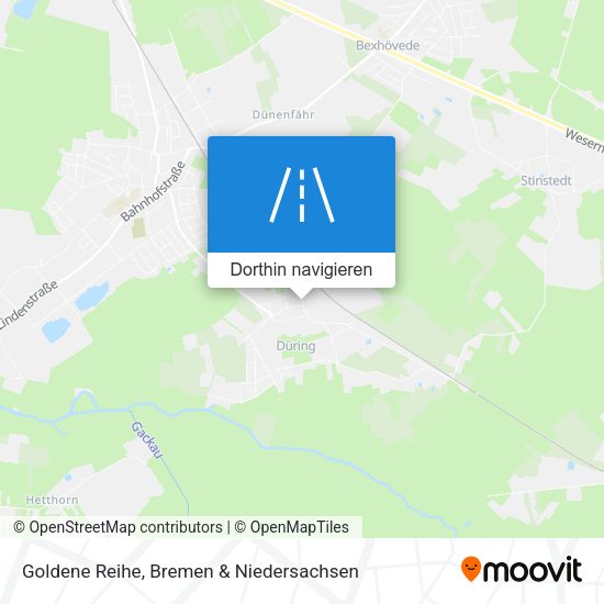 Goldene Reihe Karte