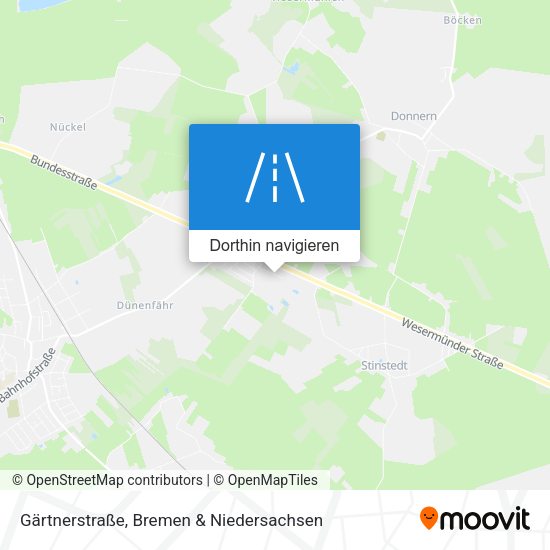 Gärtnerstraße Karte