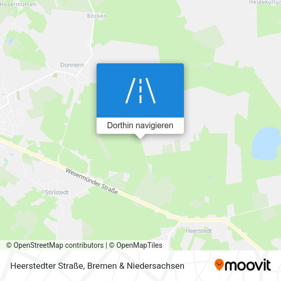 Heerstedter Straße Karte