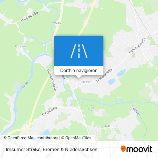 Imsumer Straße Karte