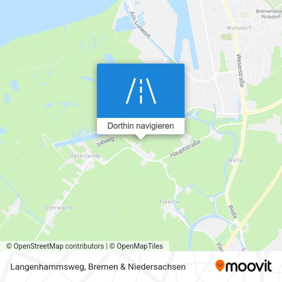 Langenhammsweg Karte