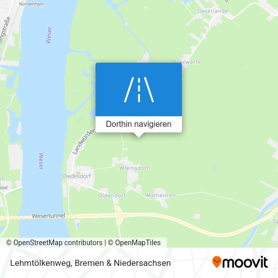 Lehmtölkenweg Karte
