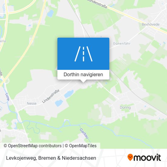 Levkojenweg Karte