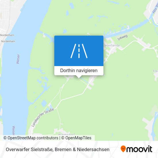 Overwarfer Sielstraße Karte