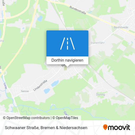 Schwaaner Straße Karte