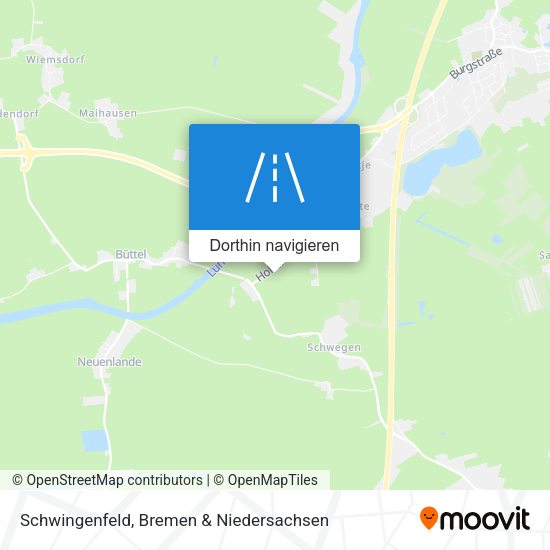 Schwingenfeld Karte