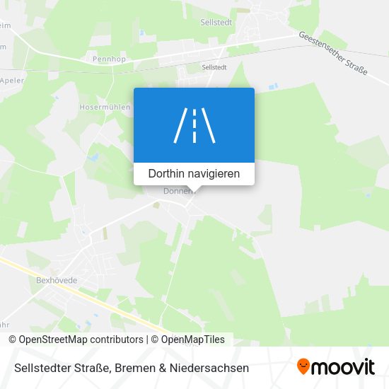 Sellstedter Straße Karte