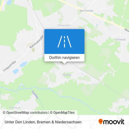 Unter Den Linden Karte