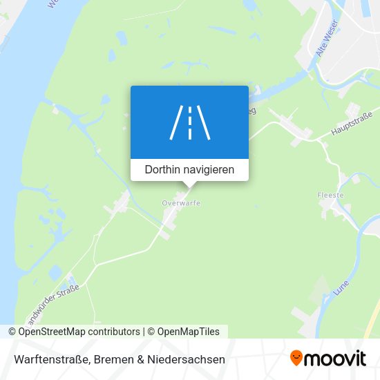 Warftenstraße Karte