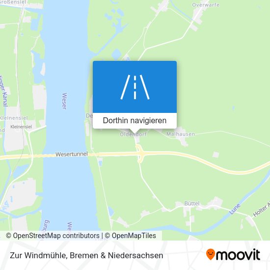 Zur Windmühle Karte
