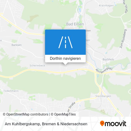 Am Kuhlbergskamp Karte