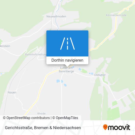 Gerichtsstraße Karte