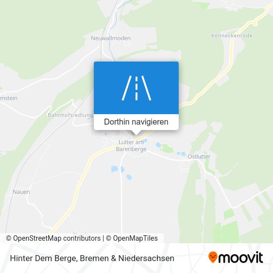 Hinter Dem Berge Karte