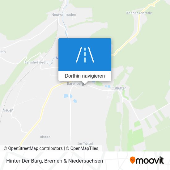Hinter Der Burg Karte