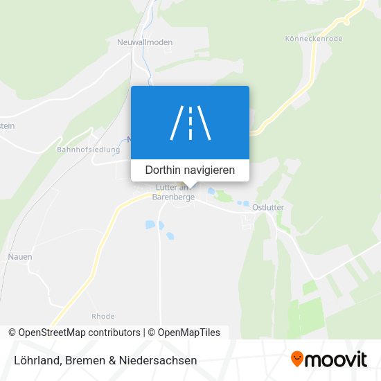 Löhrland Karte