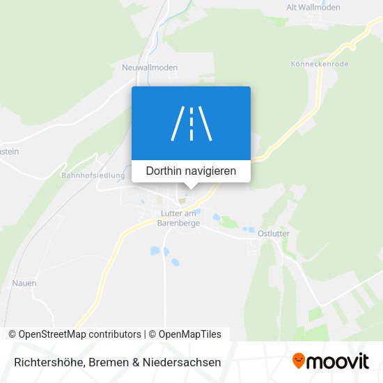 Richtershöhe Karte