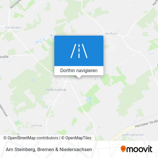 Am Steinberg Karte
