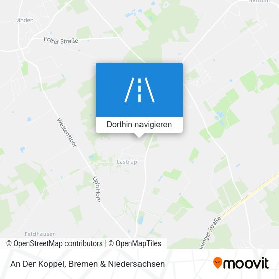 An Der Koppel Karte
