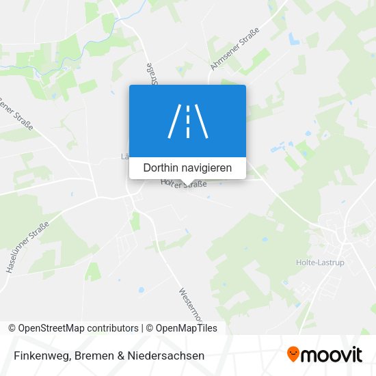 Finkenweg Karte