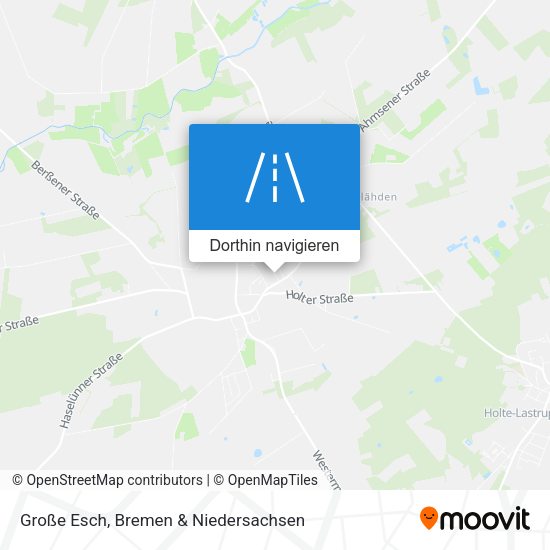 Große Esch Karte