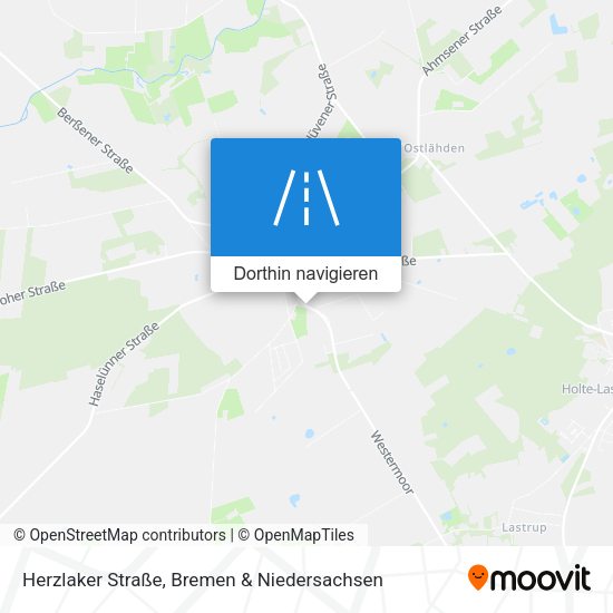 Herzlaker Straße Karte