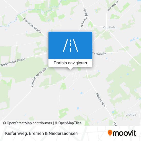 Kiefernweg Karte