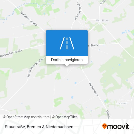 Staustraße Karte