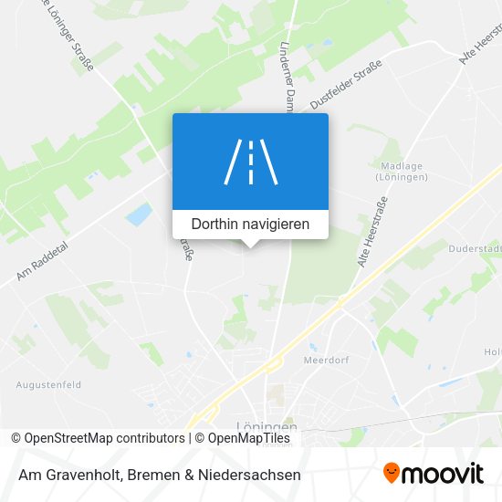 Am Gravenholt Karte