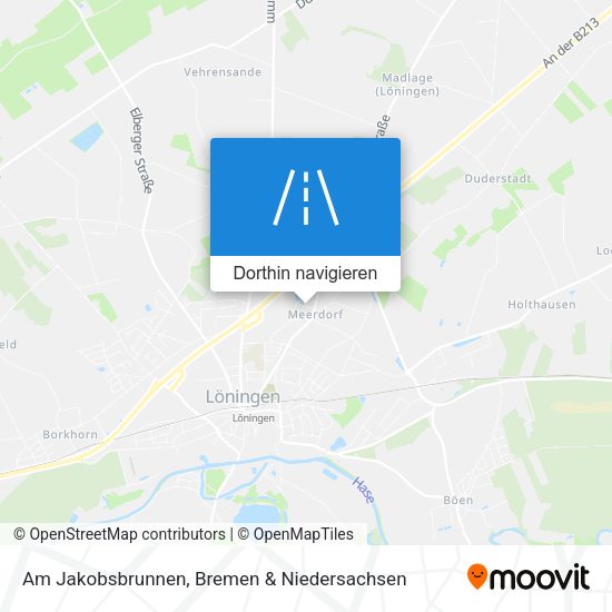 Am Jakobsbrunnen Karte