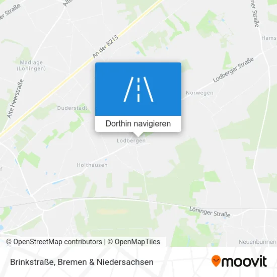 Brinkstraße Karte