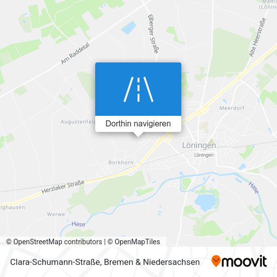 Clara-Schumann-Straße Karte